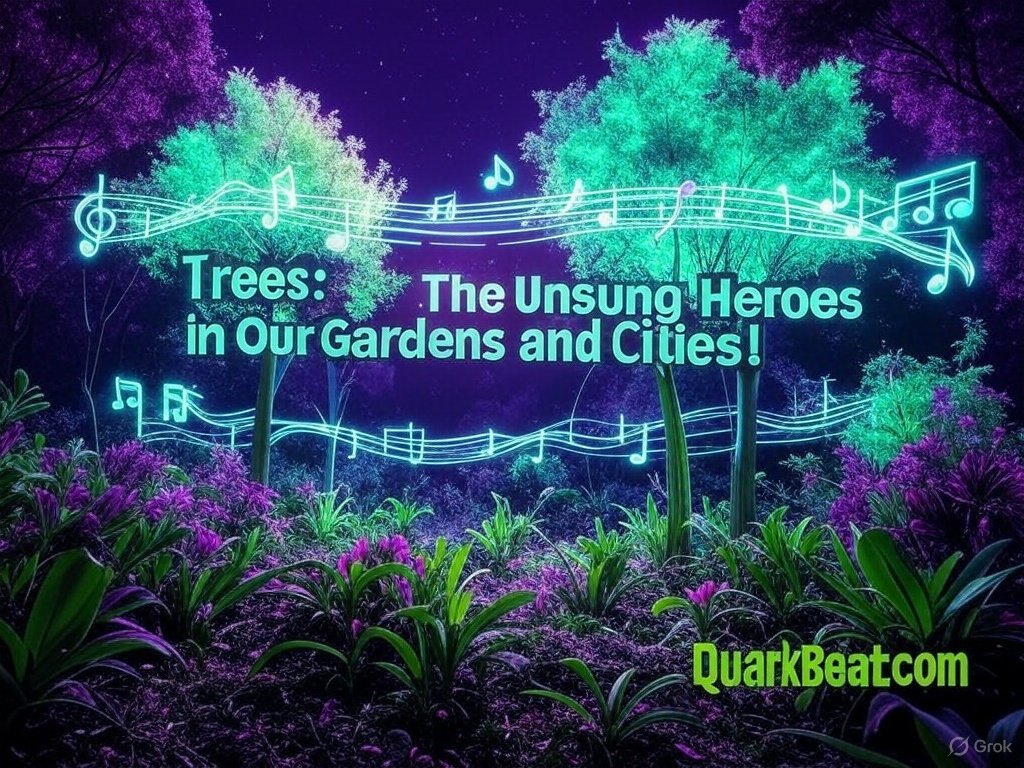 Trees: The Unsung Heroes in Our Gardens and Cities!