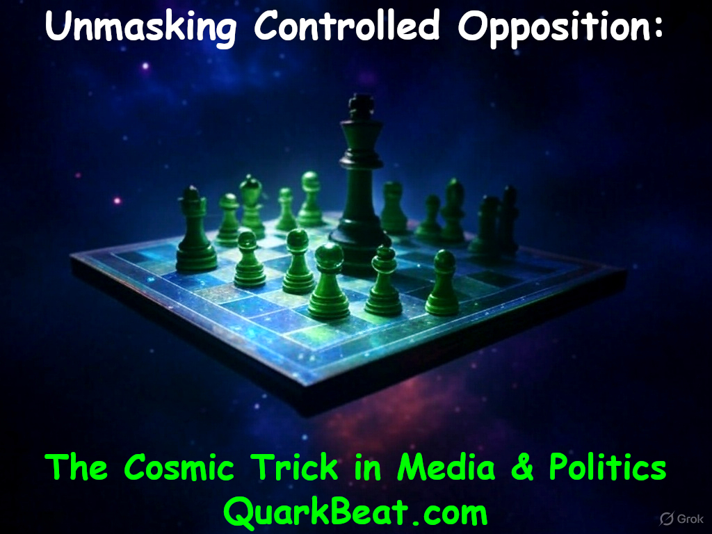 Unmasking Controlled Opposition: The Cosmic Trick in Media and Politics