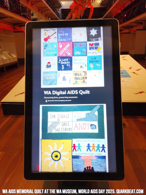 James Rendell at the Quilt